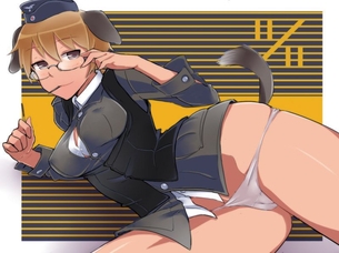 ヴァルトルート・クルピンスキーの抜けるエッチなセックス画像！【ストライクウィッチーズ】