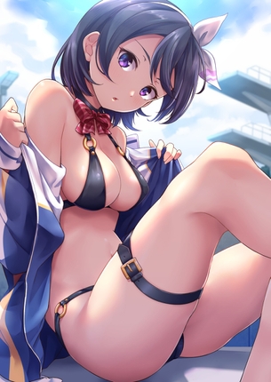【２次】 エッチな水着や下着を着用してる女の子のエロ画像その４３