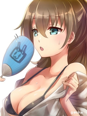 【艦隊これくしょん】声優さんのエロボイスに合わせて鑑賞したい熊野の抜けるエロ画像