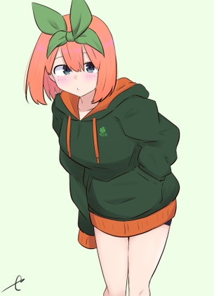 【２次】五等分の花嫁の中野四葉ちゃんの可愛いエロ画像