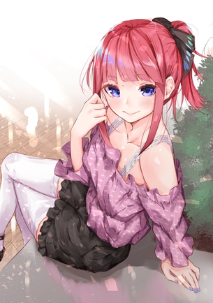 【２次】五等分の花嫁の中野二乃ちゃんの可愛いエロ画像その２