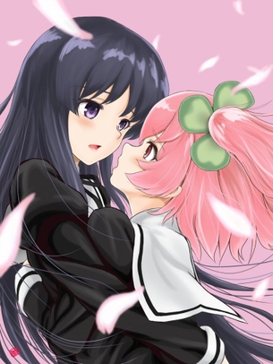 百合・レズの二次エロ画像くだしあ。