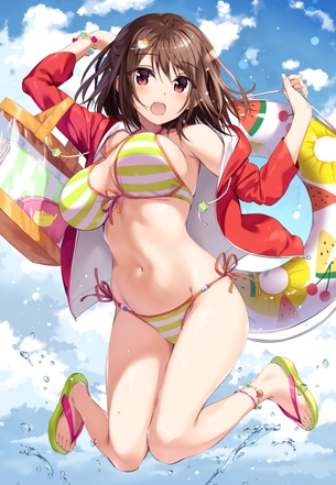 【２次】乳揺れしちゃってる女の子のエロ画像その２１