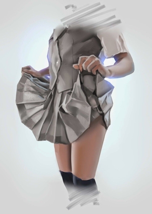 ニーソのエロ画像下さい！