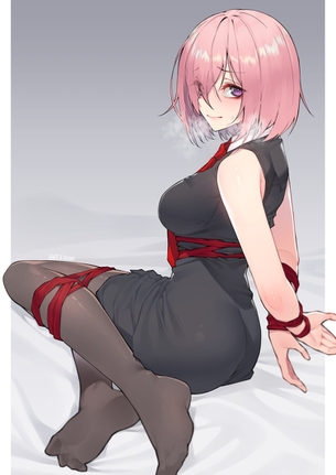 【２次】拘束されて動くことができない女の子のエロ画像その３４