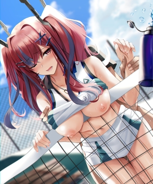 【アズレン】むっちり巨乳デカ尻お姉さんブレマートンのエロ画像　その９