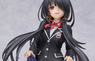 『デート・ア・ライブ』時崎狂三のエロい挑発的な表情でスカートをたくし上げるエロフィギュア