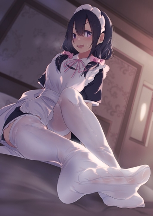 【２次】ご奉仕されたいメイド美少女のエロ画像その２５
