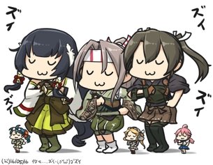 【エロ画像】艦隊これくしょん 瑞鶴と漫画みたいなＨがしたくなる抜きヌキ二次エロ画像