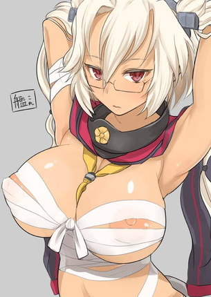 【艦隊これくしょん】武蔵のがっつりむしゃぶりつきたいおっぱいエロ画像で即抜き！