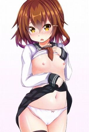 雷のセクシーで抜ける二次エロ画像集【艦隊これくしょん】