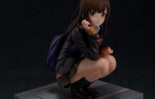 『ひげを剃る。そして女子高生を拾う。』荻原沙優の犯罪感溢れるエロい太もものフィギュア！