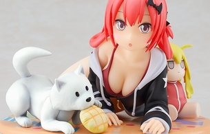 『ガヴリールドロップアウト』サターニャのエロいパーカーだけで下着丸見えエロフィギュア！