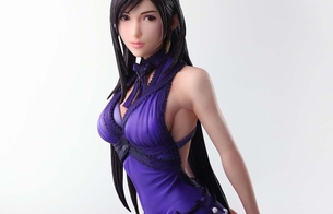 『ファイナルファンタジー7 リメイク』ティファとエアリスのえっちなドレス姿のエロフィギュア！