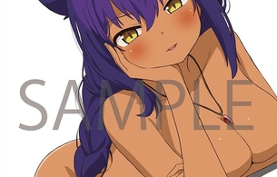 アニメ『ジャヒー様はくじけない！』BD店舗特典でエロい全裸やエロバニーなどエロイラスト！