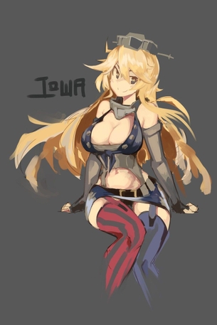 【艦隊これくしょん】アイオワのエッチでがっつり抜けるエロ画像