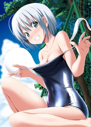 【スク水】眩しい太陽がよく似合うスク水少女の画像くれ その12