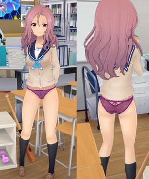【画像】サービス終了したスマホゲームのキャラ、別ゲーでエロいパンツを見られまくる存在に