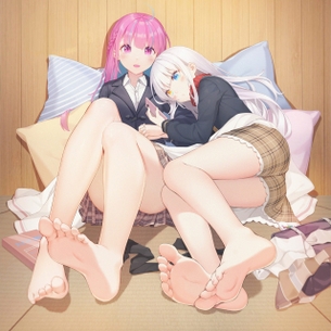 【２次】 裸足が綺麗な女の子のエロ画像その１７