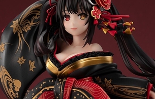 『デート・ア・ライブ』時崎狂三の花魁姿のえっちなおっぱいが溢れてるエロフィギュア！