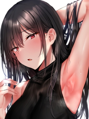 【ワキ】汗をかいた脇の下って抜けるよね Part3【二次エロ画像】