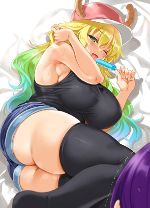 【２次】ニーソックスを着けた女の子のエロ画像その２３