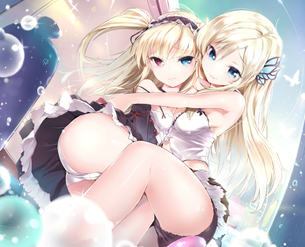 ２次元　可愛い女の子はギュ～ってハグしたくなるよね非エロ画像　43枚