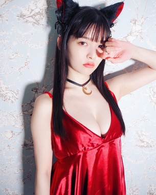 【画像】上坂すみれさん、猫娘史上最もエロ爆乳の猫娘になってしまう！！