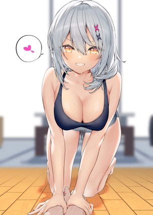 スポーツ少女の萌えイラスト