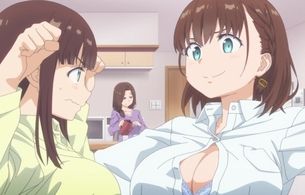 アニメ『月曜日のたわわ』2期の1話で弾けおっぱいブラチラやエロおっぱい揉みなど！