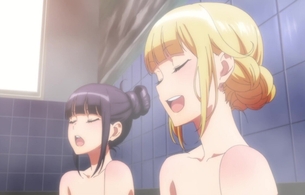 アニメ『パリピ孔明』8話で女の子たちのえっちな銭湯入浴シーンでエロい裸姿！
