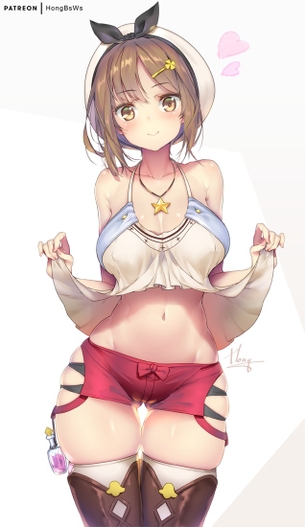 【２次】 おヘソをが見えてる女の子のエロ画像その４２