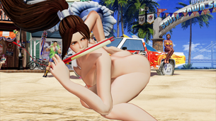 【画像】KOF最新作、エロMODで不知火舞が全裸にされてしまう