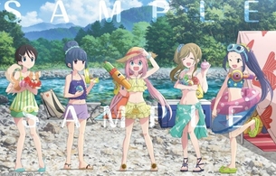 アニメ『ゆるキャン△』女の子たちがエロい水着姿になってるイラストのエログッズ！