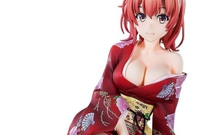 『俺ガイル』由比ヶ浜結衣のエロい浴衣姿がはだけておっぱいとか見えてるエロフィギュア！
