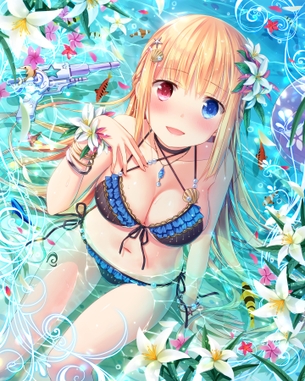 【2次】 オッドアイ の可愛い女の子の二次エロ画像  その7【オッドアイ】