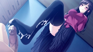 【足コキ】美少女の足だけでイかされる！ちんちんを足コキされるエロ画像 その7【2次元】