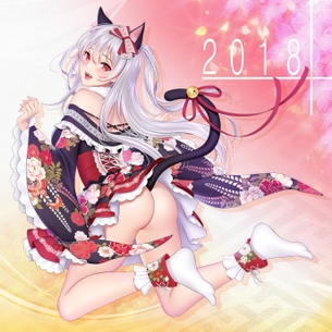 【2次】美しい 銀髪 の女の子の 二次エロ画像  その18【銀髪】