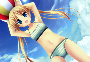 【水着】あー夏休み！水着＆スク水美少女が観たいっ！その7【2次元】