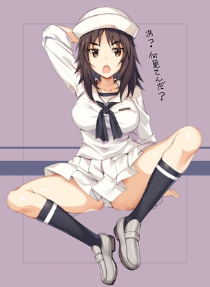 【2次】おパンツがチラ見えちゃってる パンチラ 美少女二次エロ画像 その3【パンチラ】