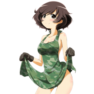 【アニメキャラ素材】アニメキャラのPNG背景透過エロ画像 その167