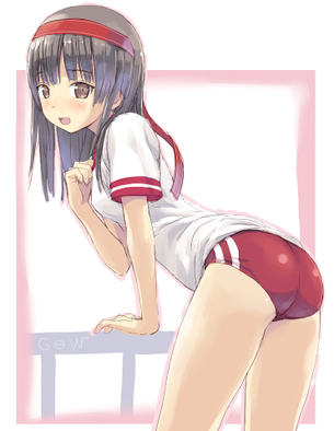 【2次】健康的な 体操服 姿の美少女 二次エロ画像  その8【体操服】