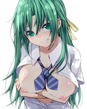 【2次】 緑色の髪 をした女の子の二次エロ画像 その6【緑髪】