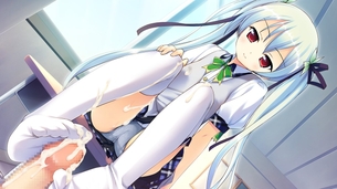 【足コキ】美少女の足だけでイかされる！ちんちんを足コキされるエロ画像 その8【2次元】
