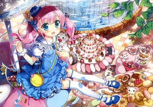 【2次】ピンク髪の可愛い女の子の二次エロ画像 その6【ピンク髪】