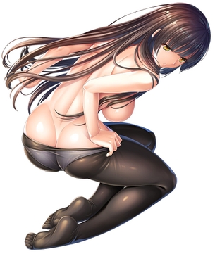 【2次】美脚が強調されるストッキング姿の美少女二次エロ画像 その18【ストッキング】