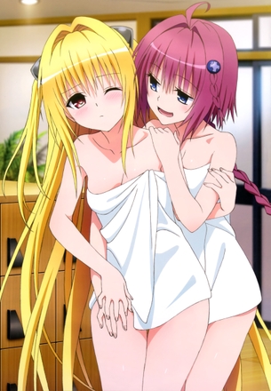 【自作剥ぎコラ】ToLOVEるダークネス金色の闇ちゃんの剥ぎコラ