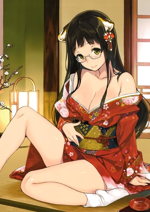 【2次】乱れた和服姿がエロエロしい女の子の2次エロ画像 その14【和服】