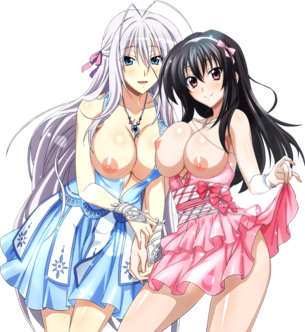 【アニメキャラ素材】アニメキャラのPNG背景透過エロ画像 その97