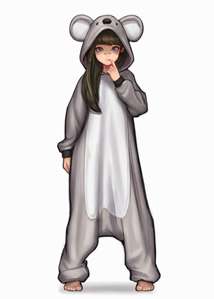 【ドンキで売ってそう】着ぐるみパジャマ姿な美少女達の二次エロ画像